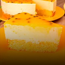 bolo sabor mousse de maracujá